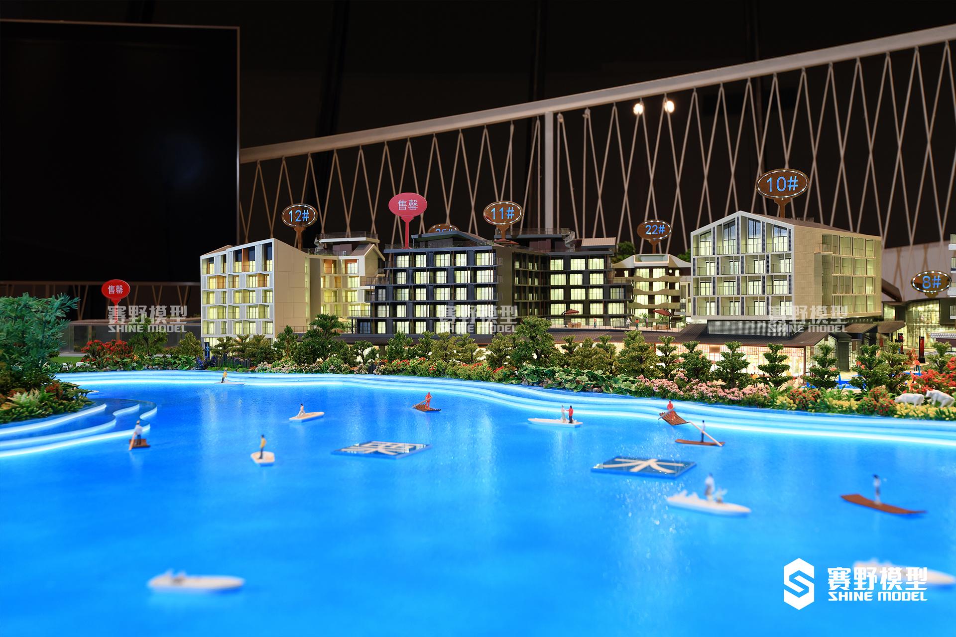 凤凰山水尚境文旅沙盘模型