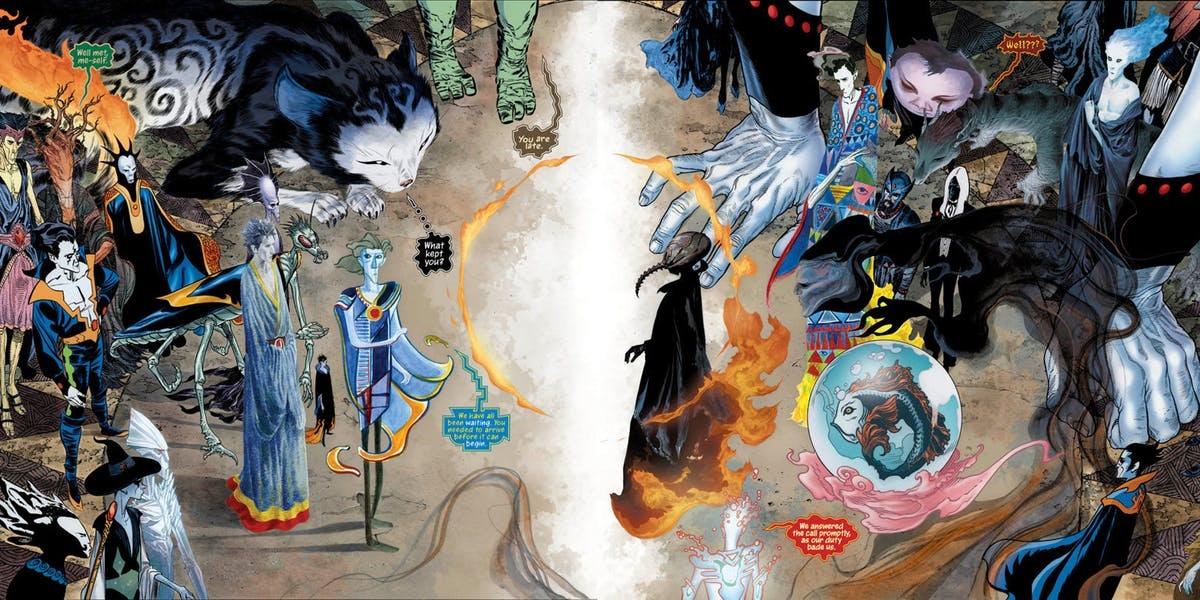 大千世界不过是他的诡谲长梦睡魔漫画推荐