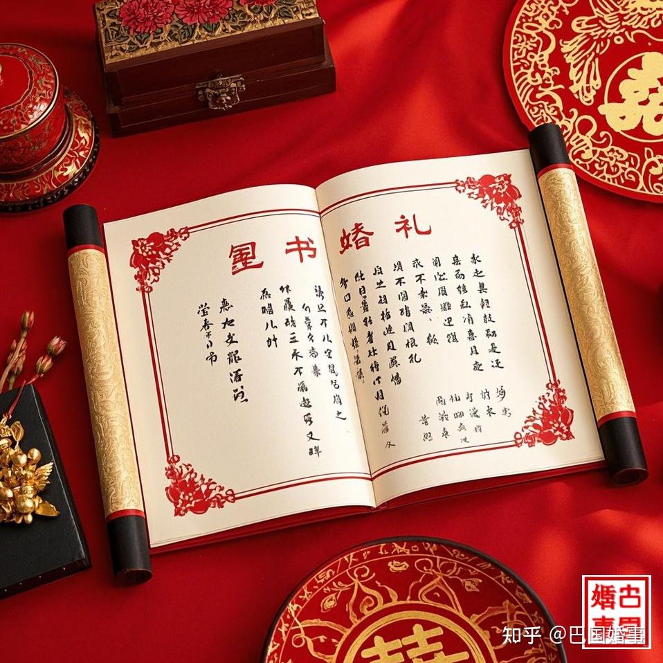 三书六礼之聘书 - 知乎