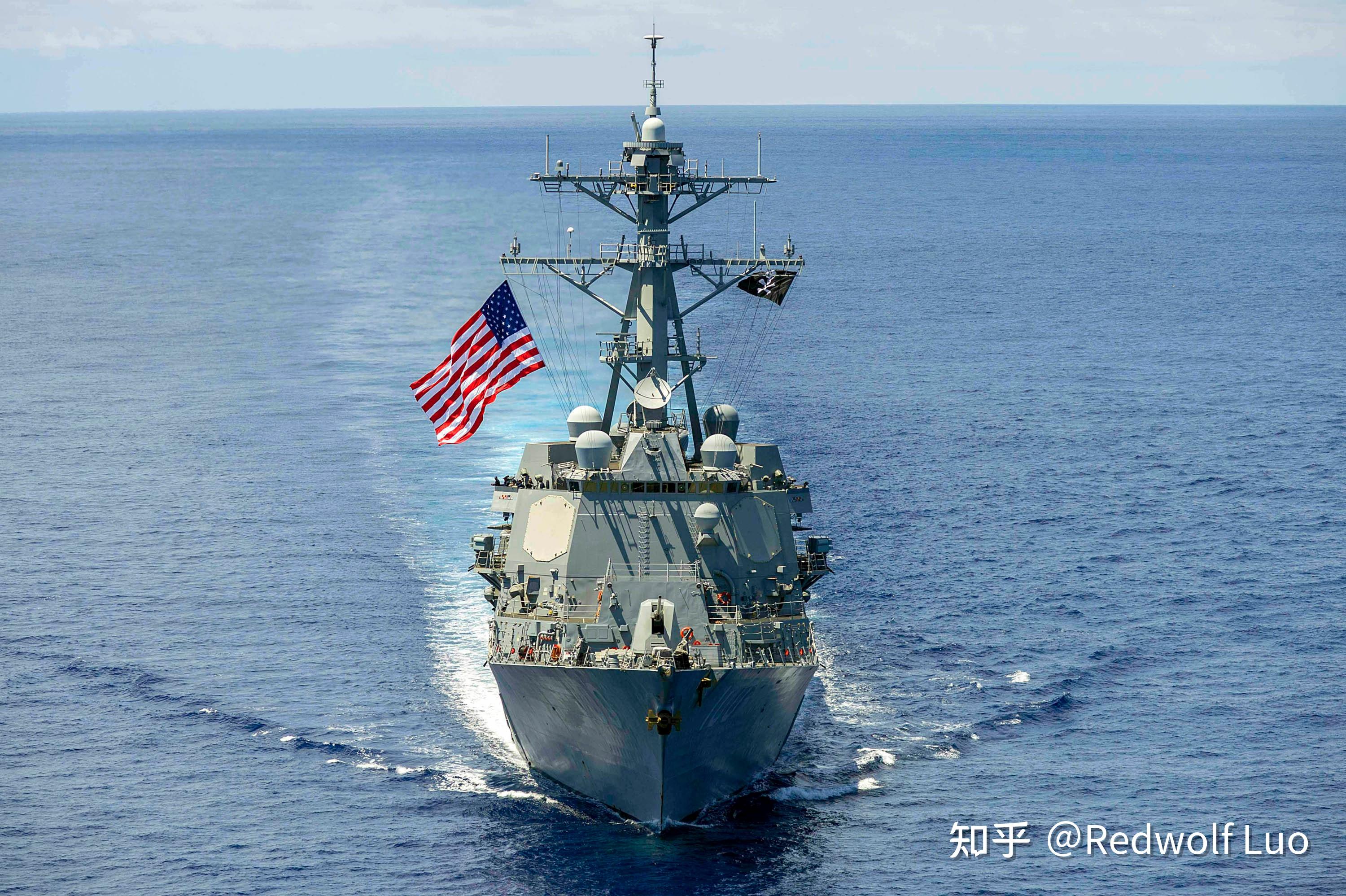 美国海军战旗之1:基德号驱逐舰的海盗旗