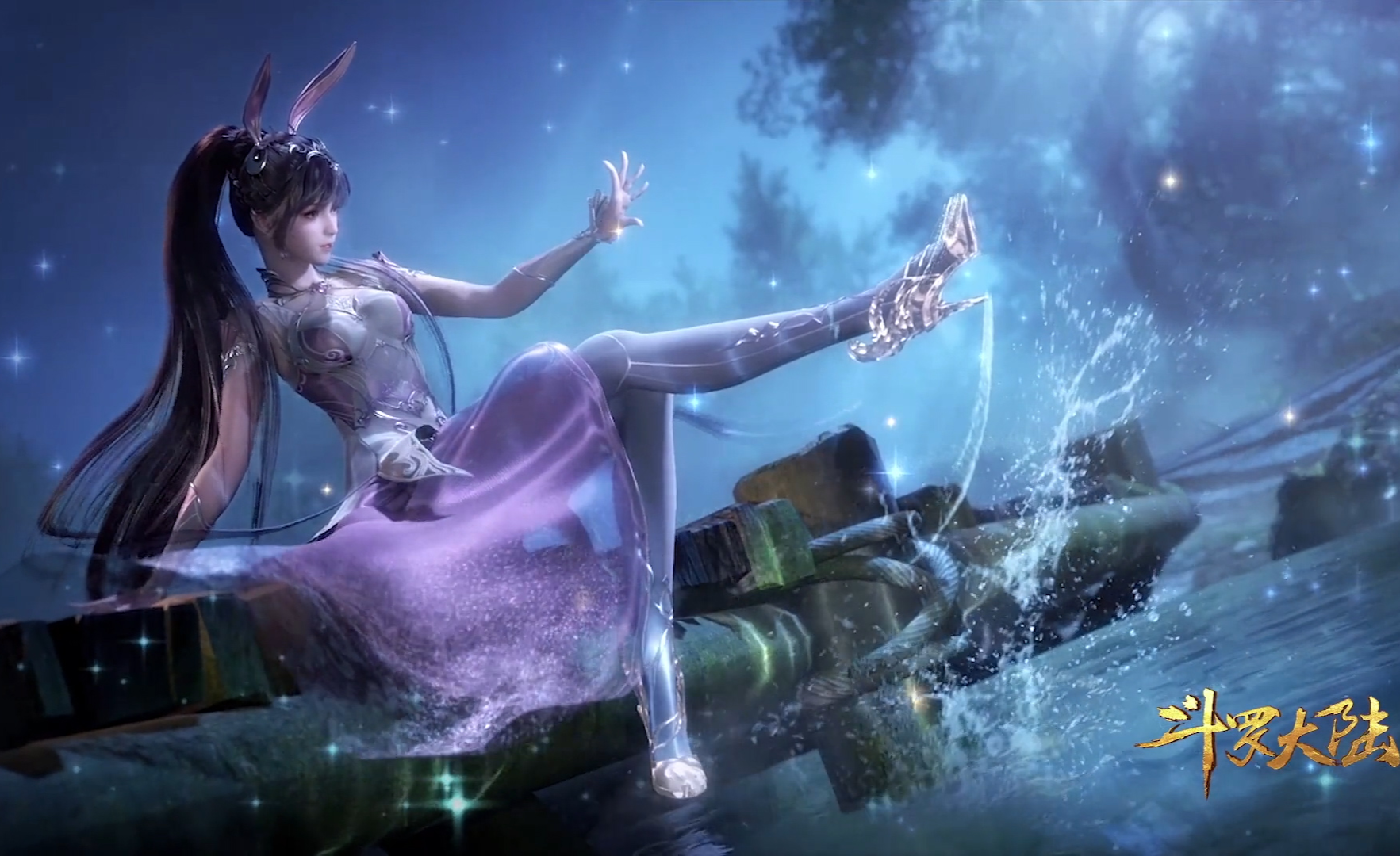 斗罗大陆:少年小舞最初造型被吐槽是阿姨脸,成年后完美逆袭绝世公主