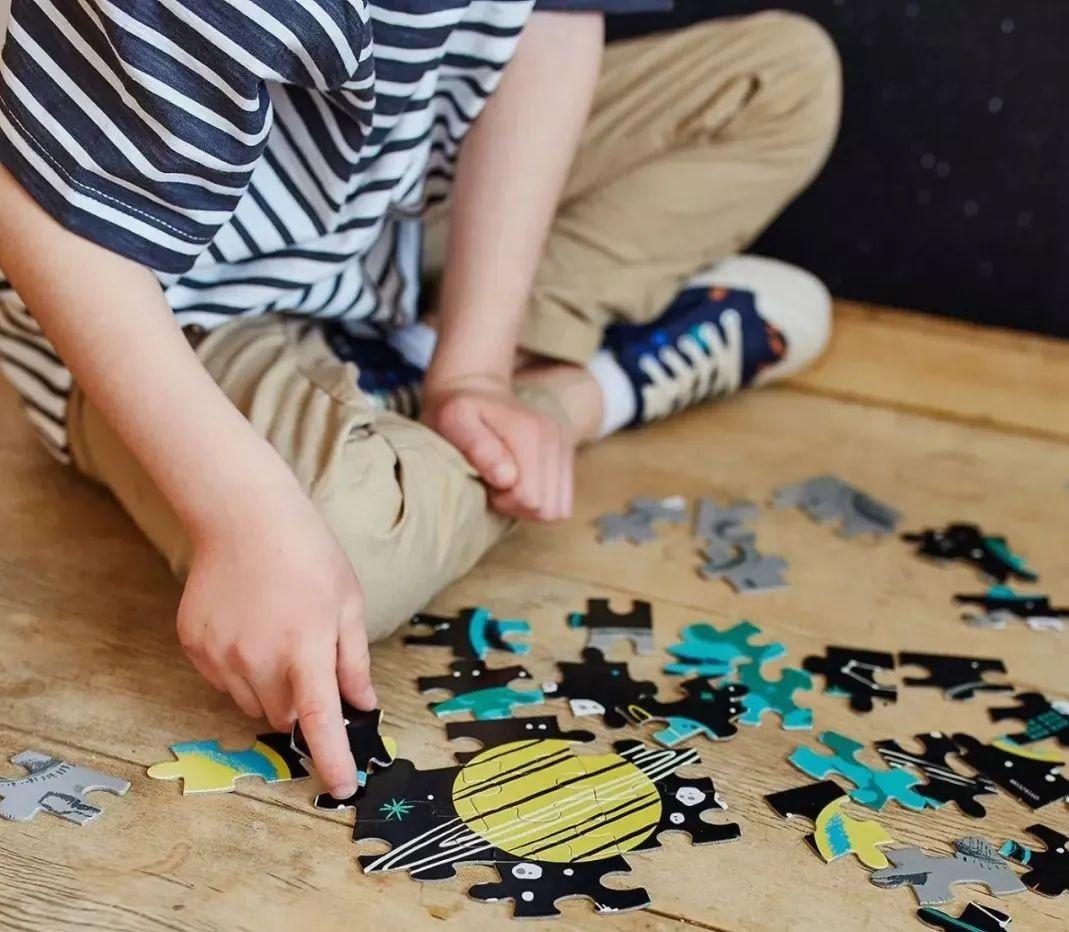 如何教孩子拼图