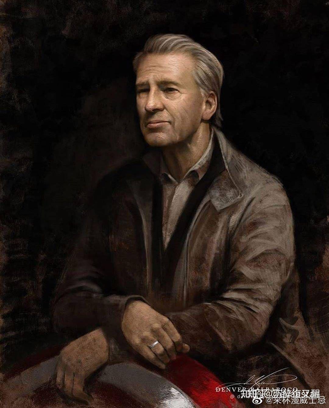 有没有美国队长变老了的图片?