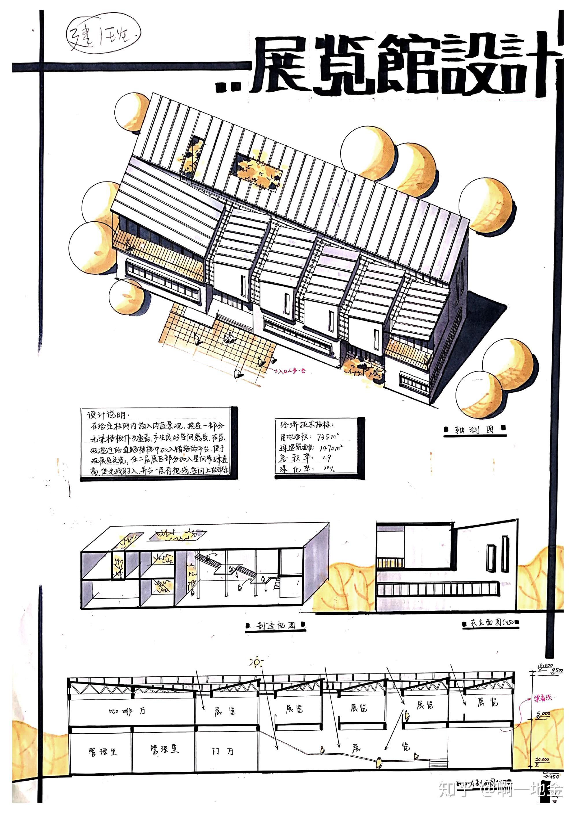 会展手绘快题设计图片