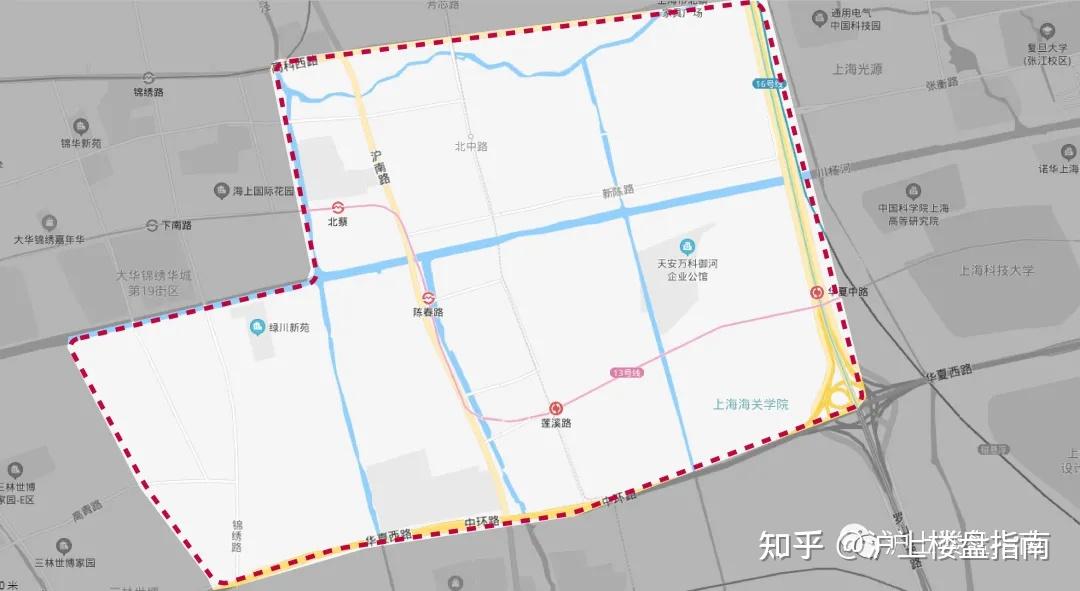 浦东新区北蔡镇地图图片