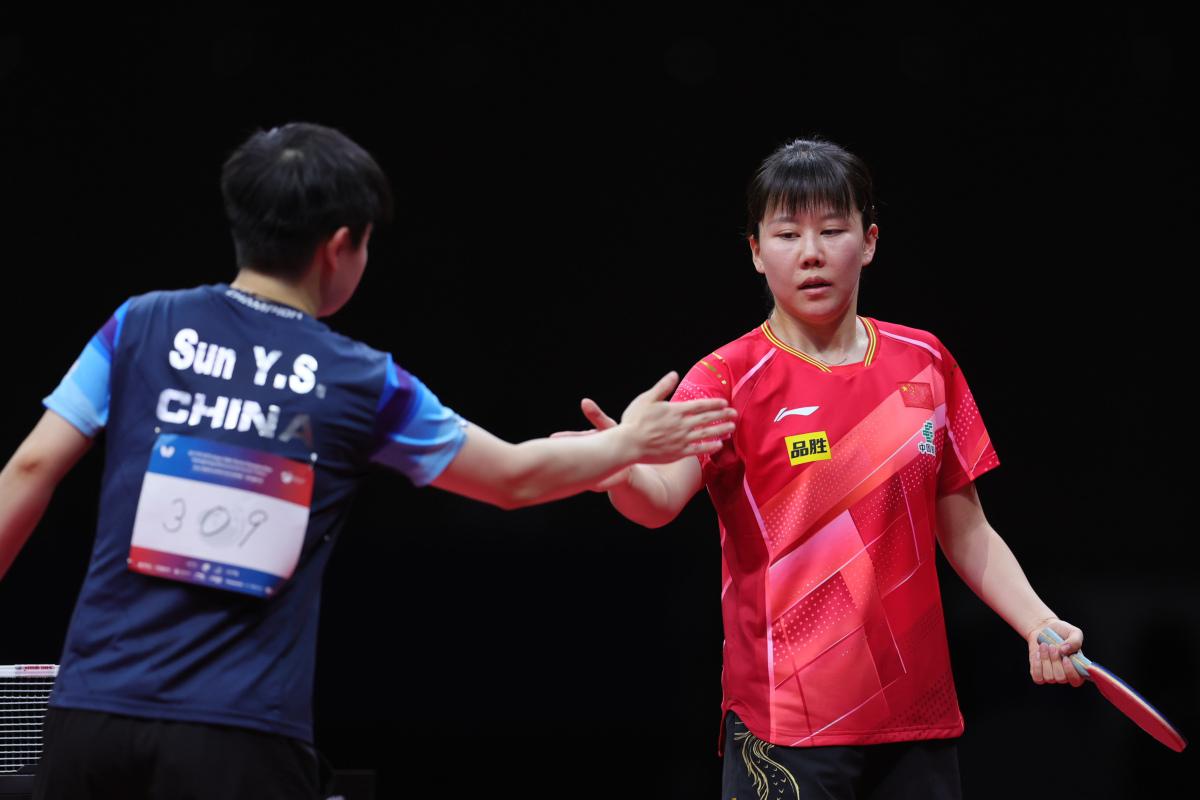 陈梦和王曼昱取得开门红陈幸同出战第三单打张本美和迎来首秀