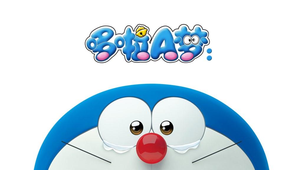 蓝色可爱卡通哆啦a梦ppt模板第三季