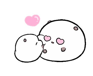 桃子动态表情包手绘版麻辣兔头可爱表情包动态文字可爱表情包巴库老婆