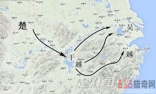 西元前 222 年,秦王翦灭楚后,破会稽,降越君,置会稽郡.