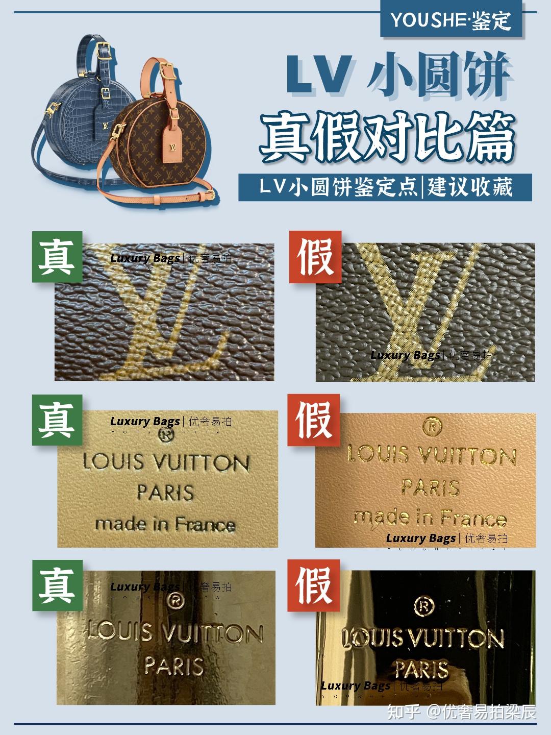 奢侈品鉴定师|迪丽热巴同款lv小圆饼真假鉴定