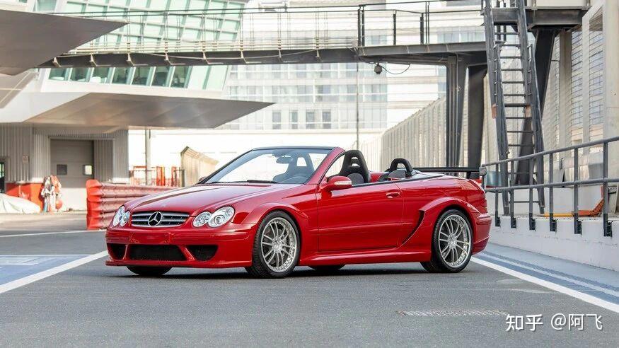 amg最稀有的车型之一奔驰clkdtmamg敞篷版