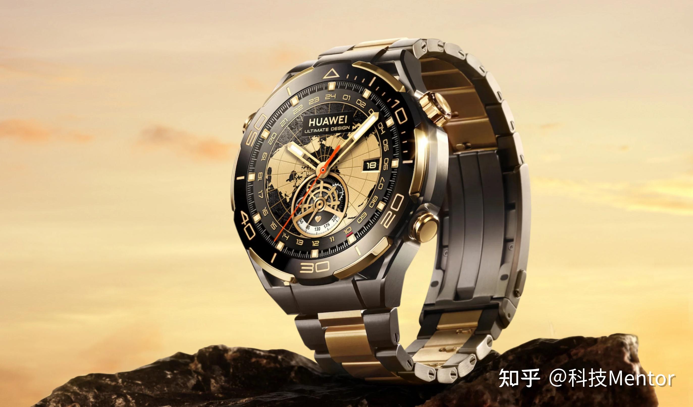 展现别样的豪华,华为推出智能金表龙年主题表盘
