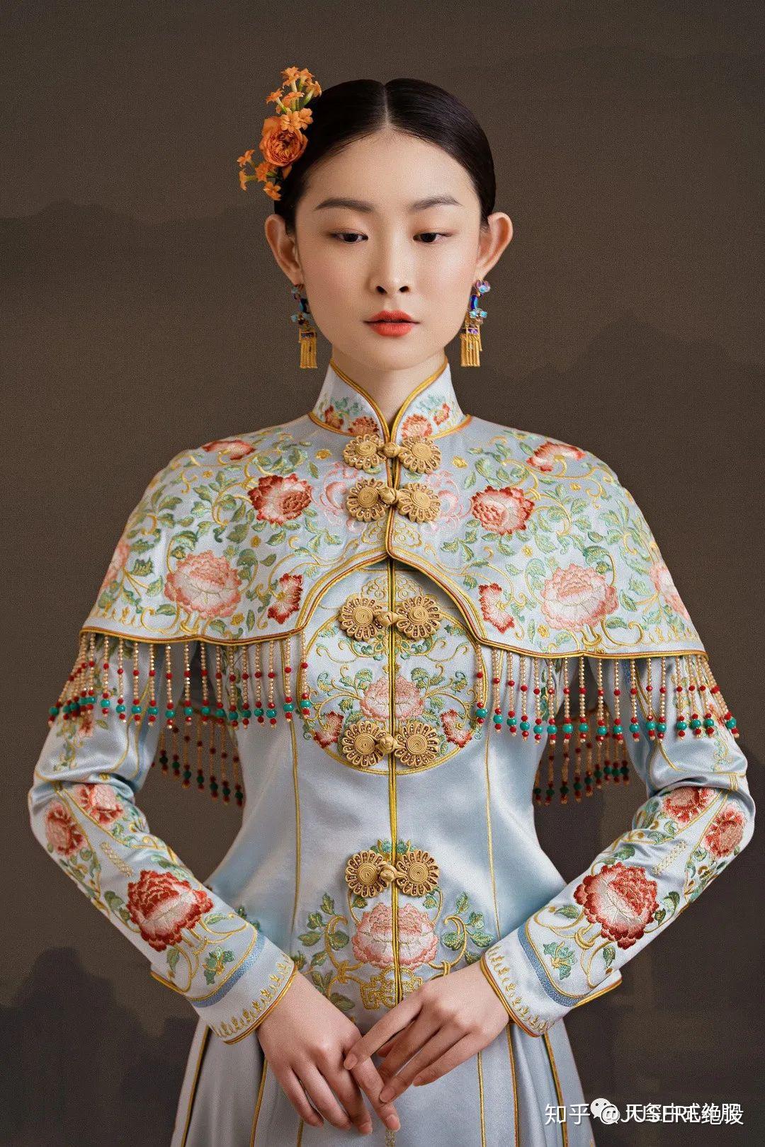 中式新娘造型 中式卷筒造型 新娘造型 新娘… - 堆糖，美图壁纸兴趣社区