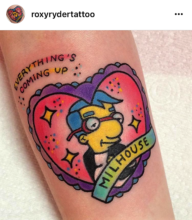 辛普森纹身图案合集