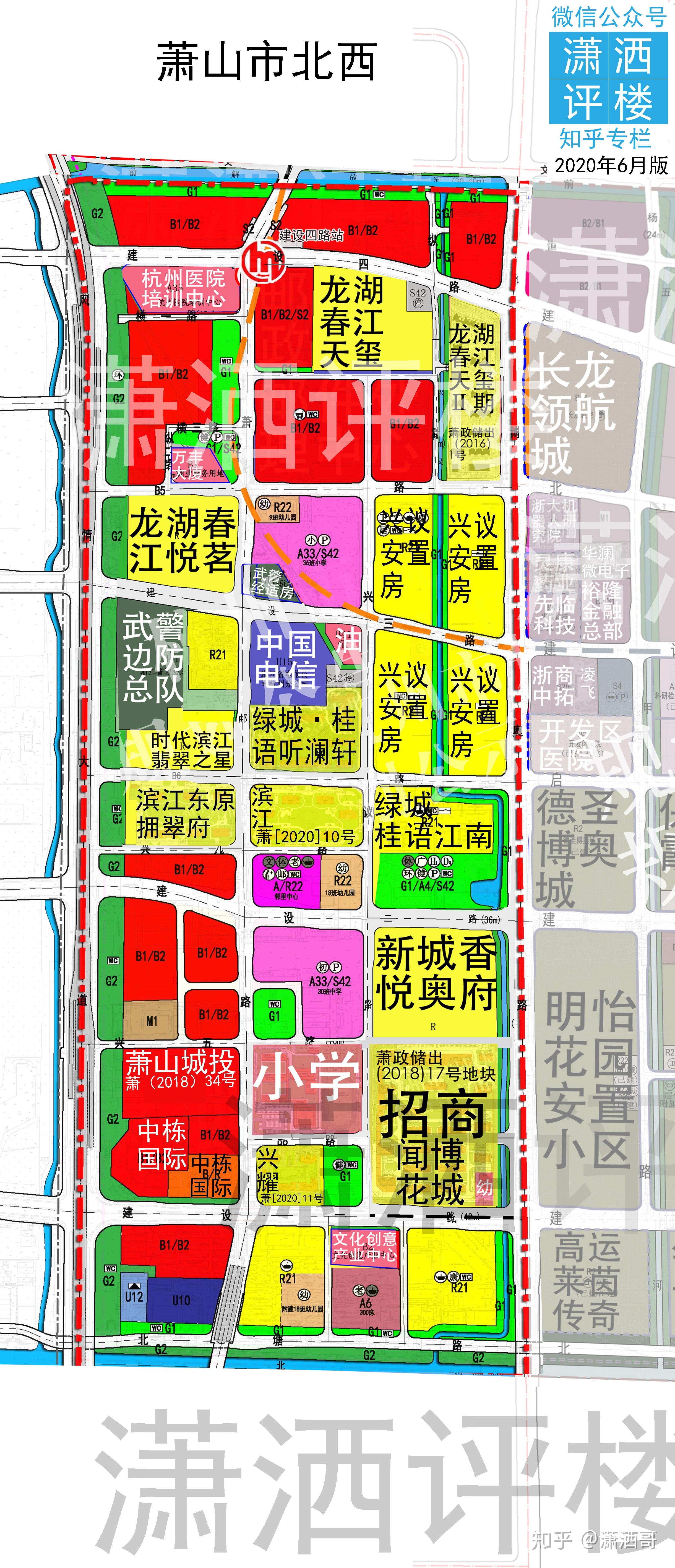 萧山市北规划图图片