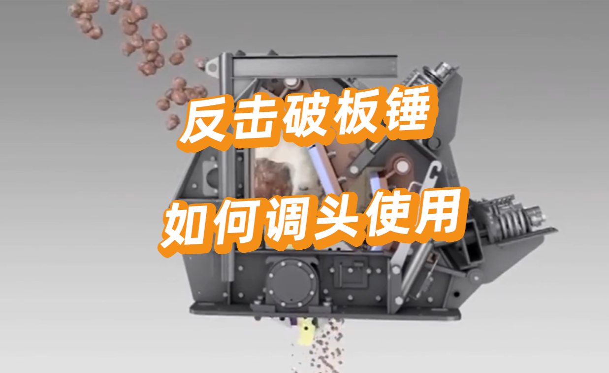 反击破板锤怎么调头使用、排矿口怎么调节?3D动画演示操作方法 - 知乎