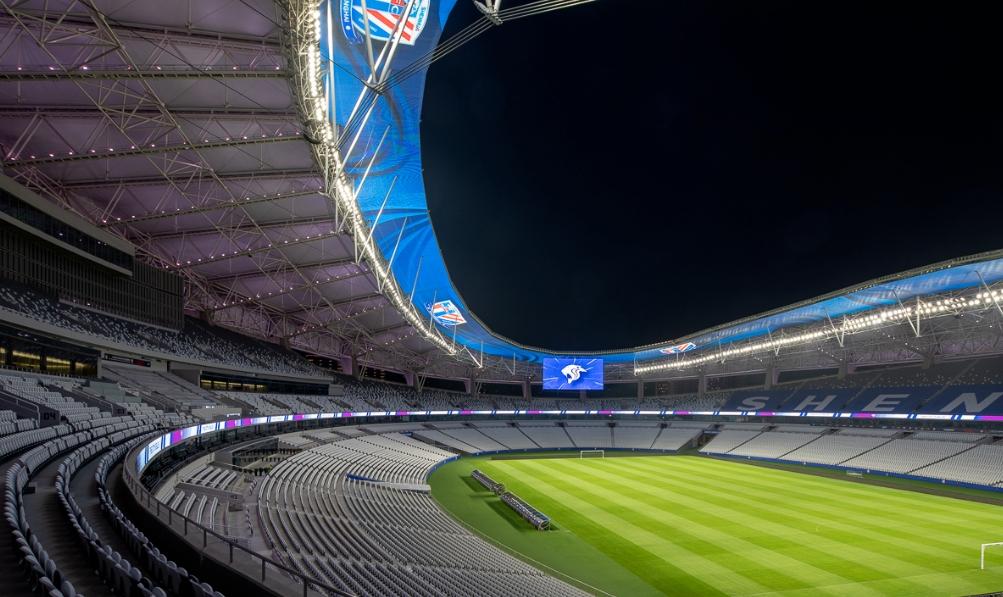 膜结构丨上海体育场整体改造项目获铂金奖