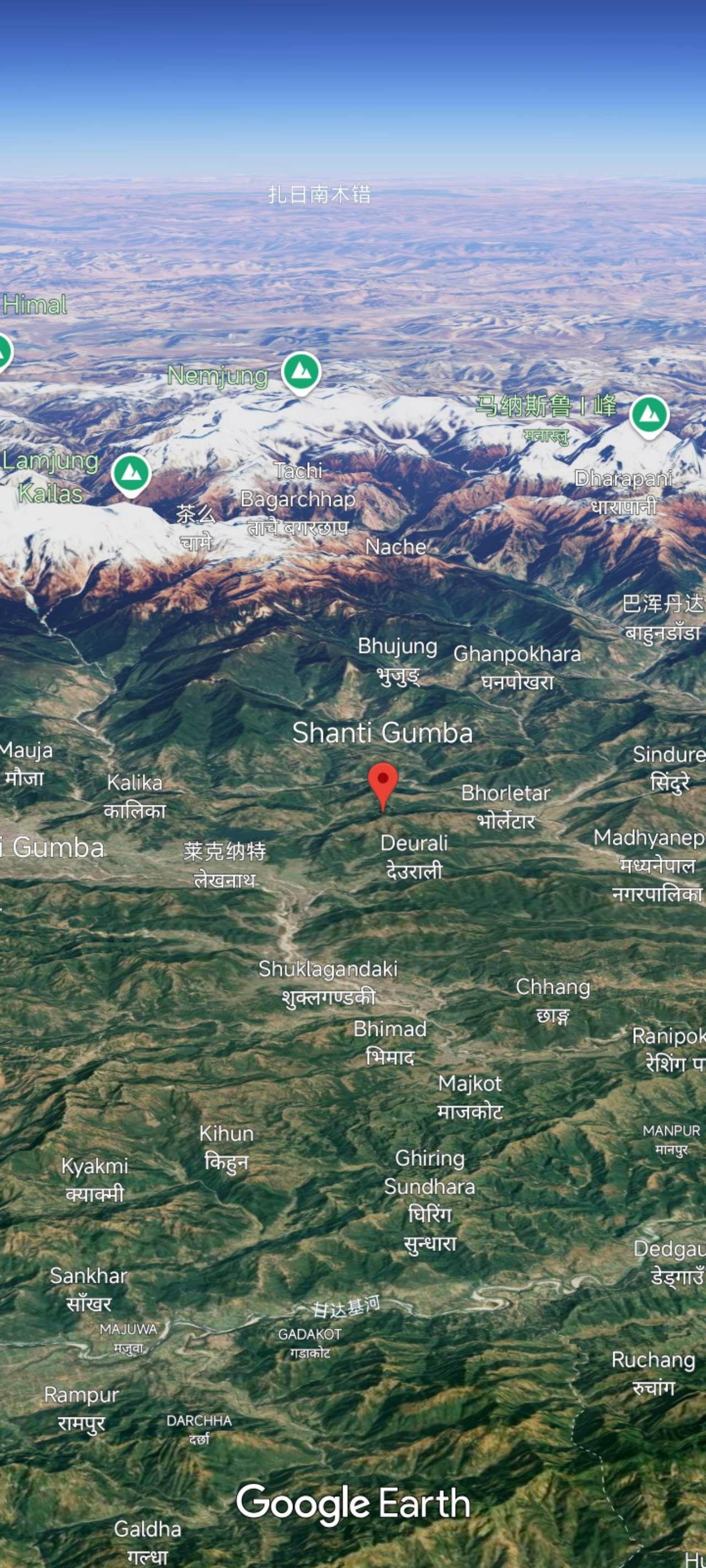 shantigumba的雪山盛宴