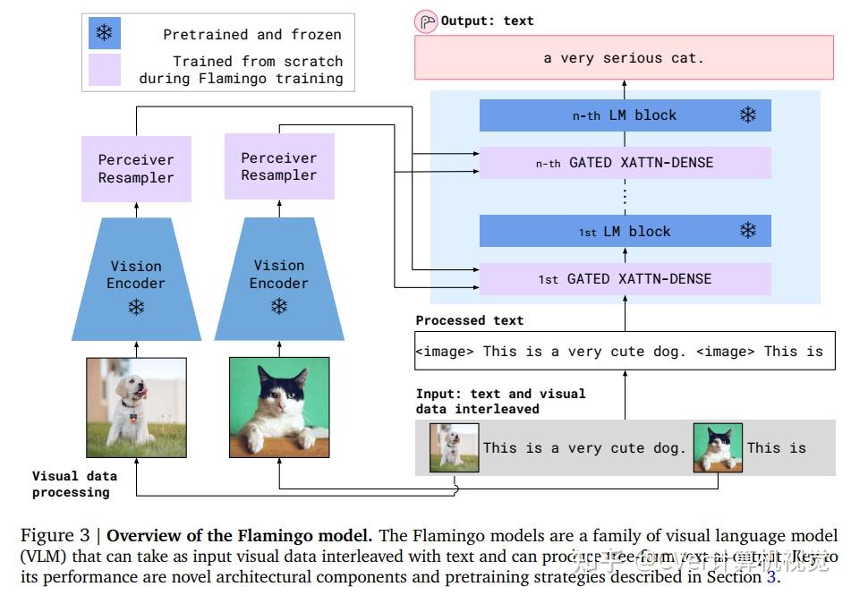 deepmind新作flamingo一種用於小樣本學習的視覺語言模型