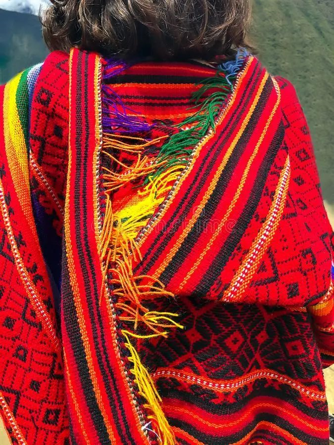 文化拉美传统服饰poncho