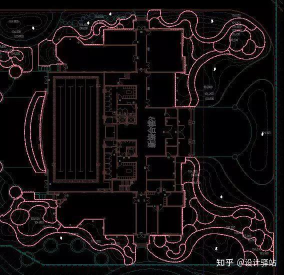 绿化设计中地被放线手法运用