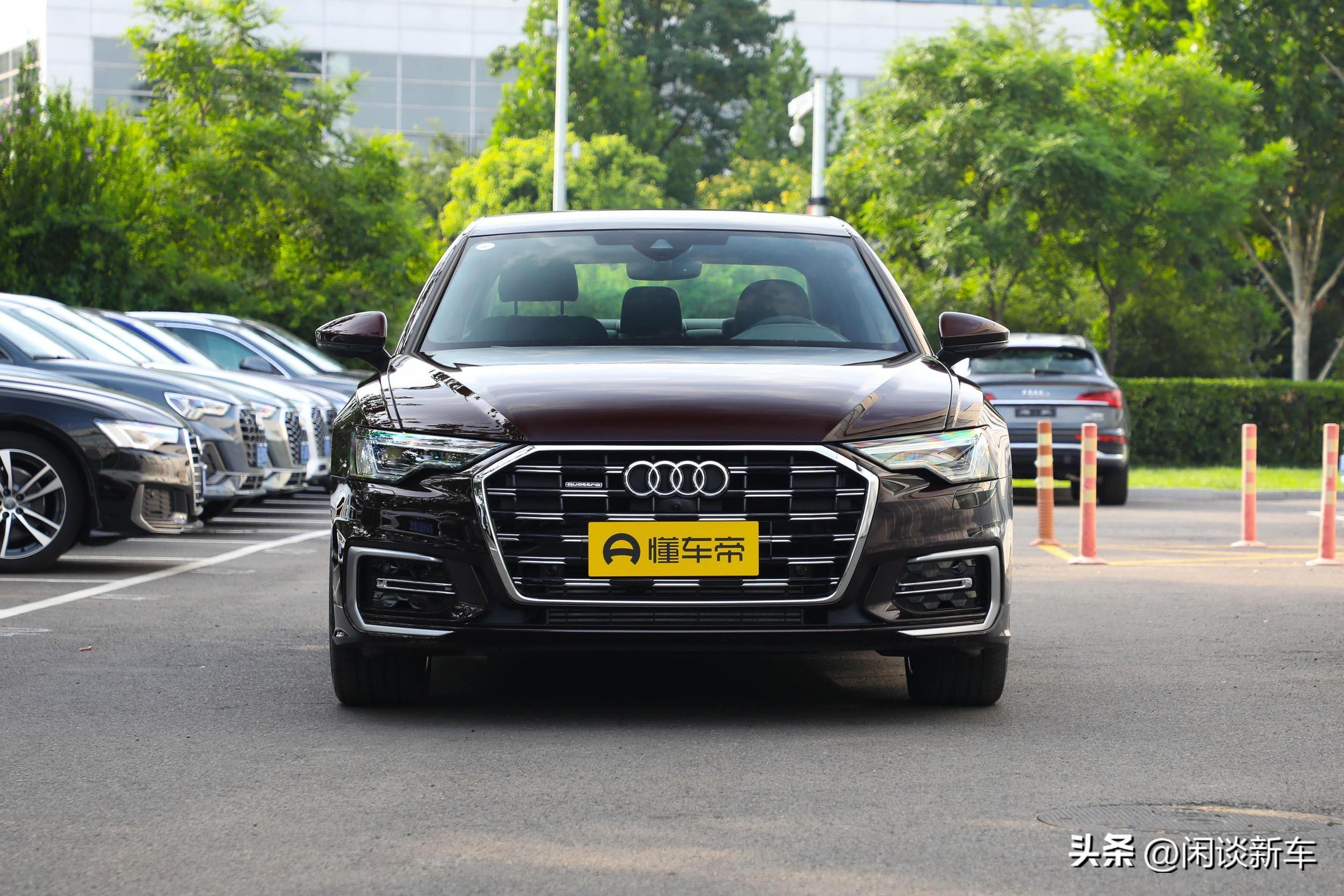 全新奥迪a6l即将上市两种前脸三种动力外观更显强劲有活力