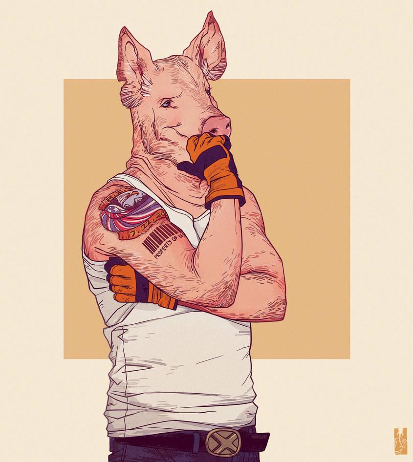 请问这个无毛猫动画形象叫什么