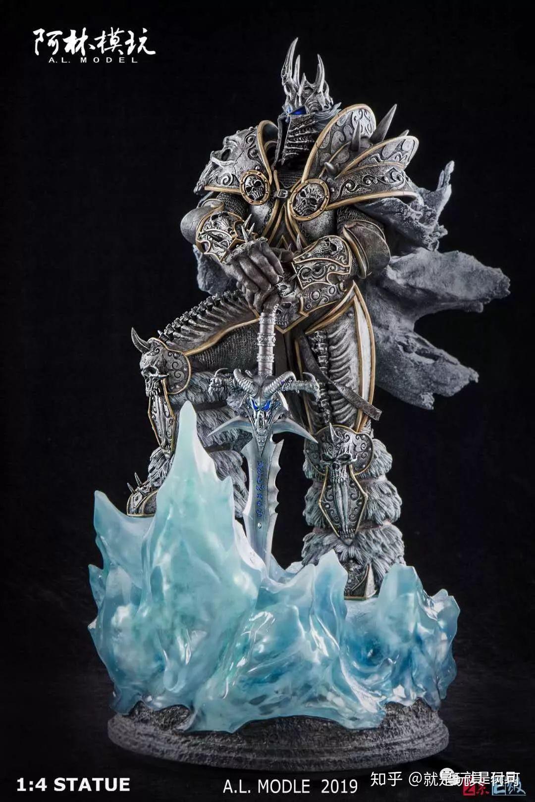 阿林1/4巫妖王涂装完成,地台暗示"大孝子"典故?