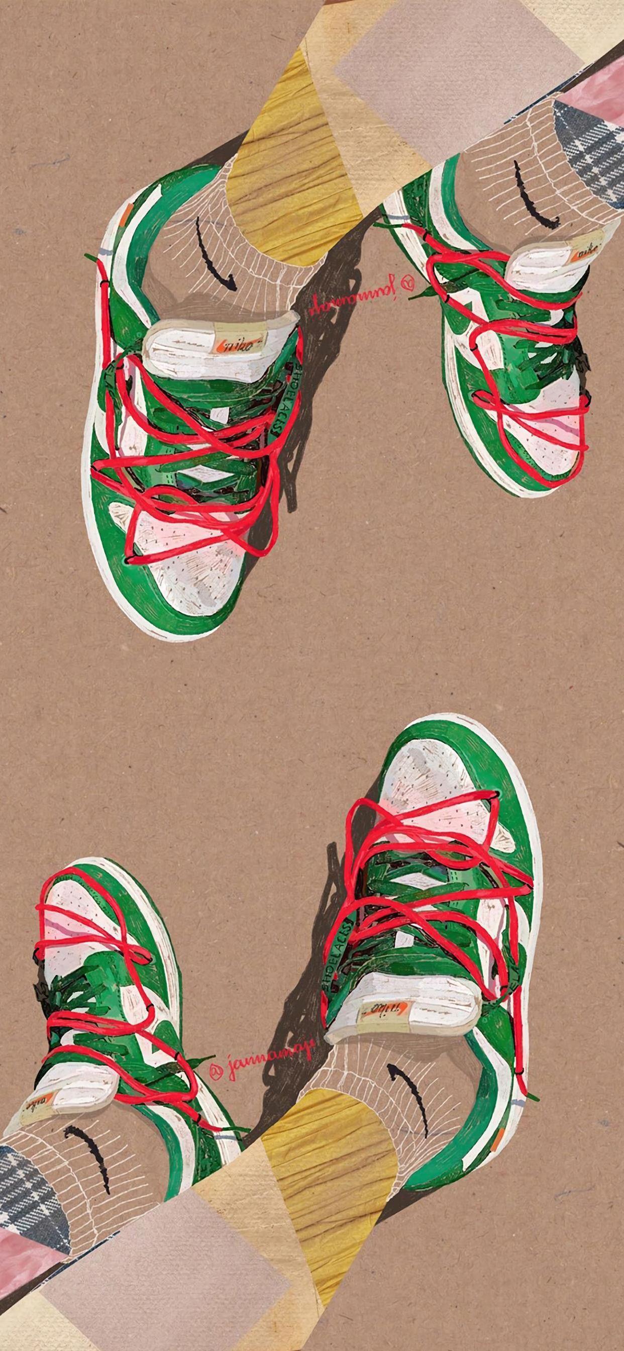 有没有这类球鞋壁纸