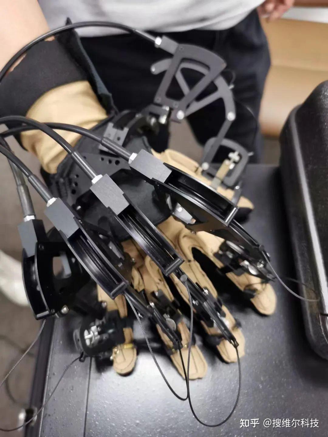 【搜维尔科技】CyberGlove CyberGrasp 力反馈手套测评！ 知乎