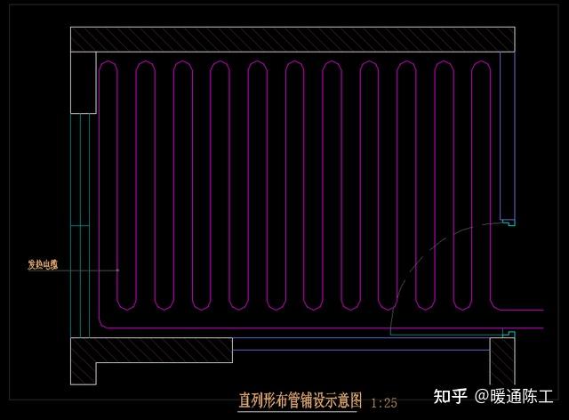 地暖施工图怎么做?地暖的大样图分享 - 知乎