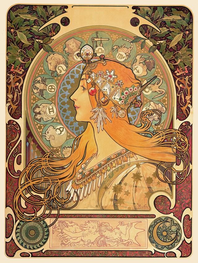 被偷走海报的画家 慕夏alphonse Mucha 知乎