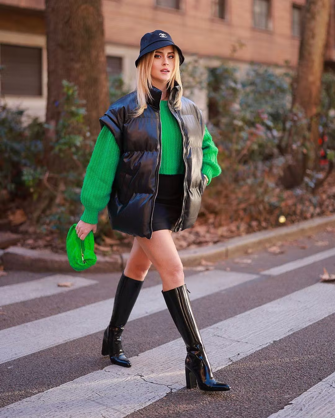 色彩搭配 3 :绿色 黑色