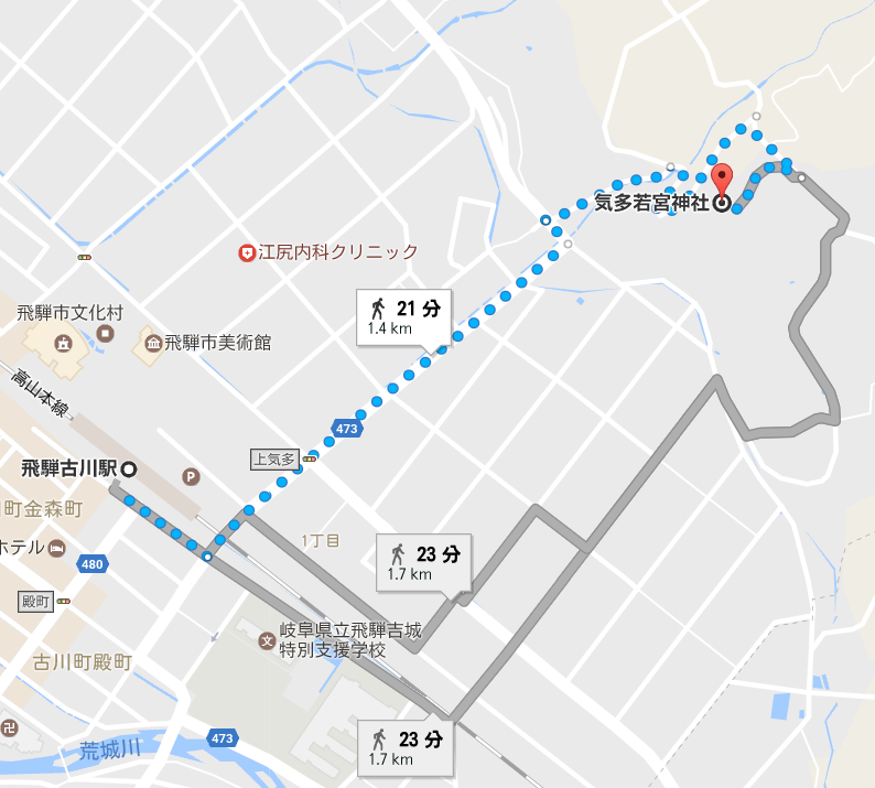 县,所以旅馆就想当然地定在了岐阜站周围,结果后来查地图的时候才发现