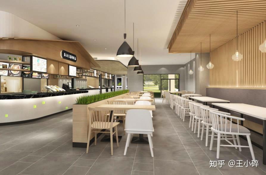 成都德必川报易园员工餐厅简洁中式设计