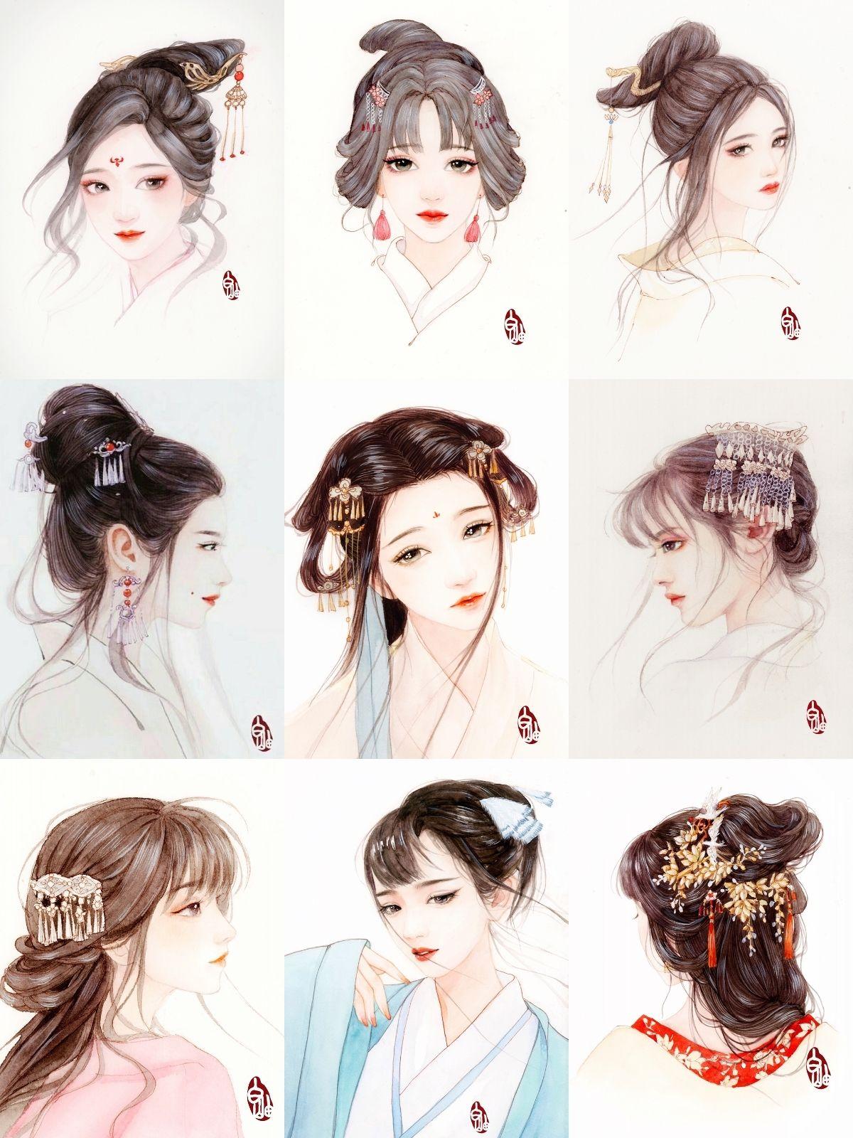 绾青丝——中国古代女子发型 - 知乎