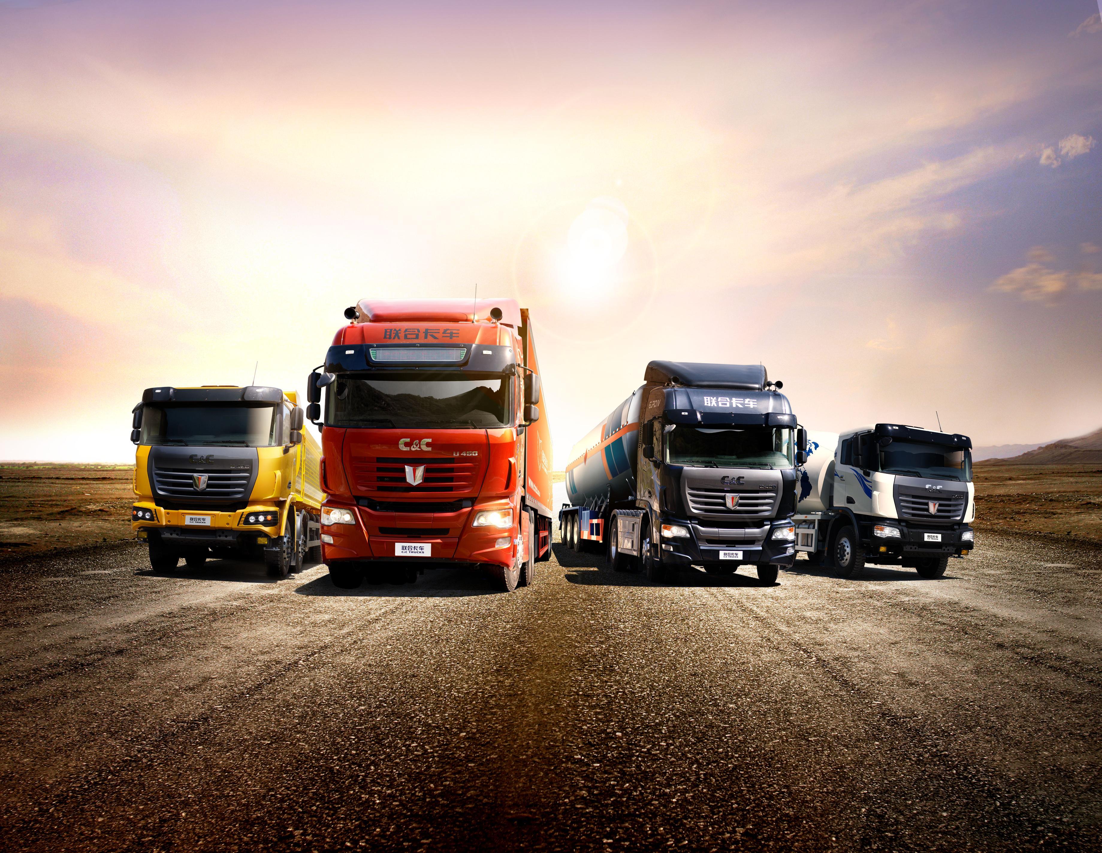 不锈钢做成的自卸半挂车挂车界的土豪级车型