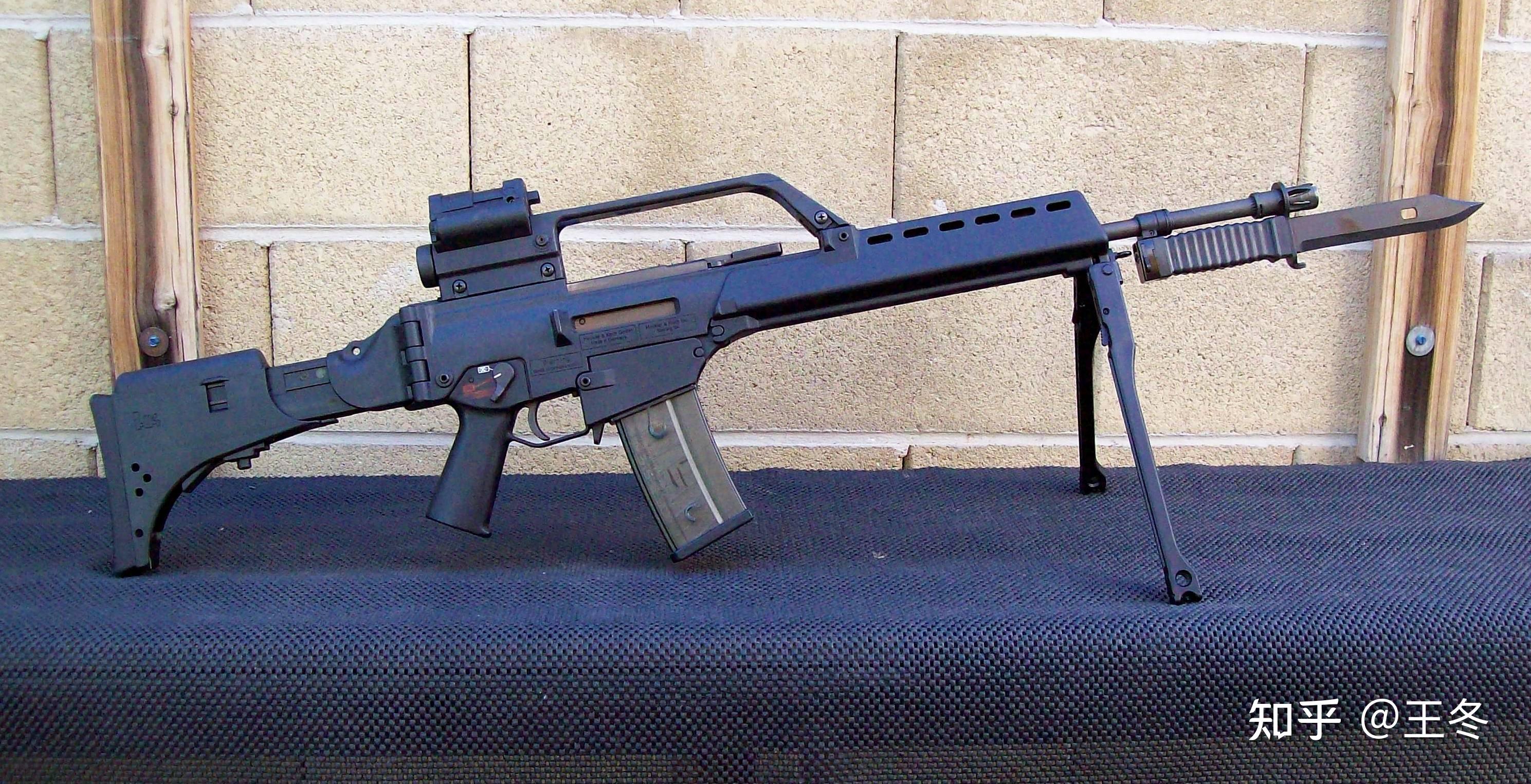 即将被德军抛弃的hkg36突击步枪