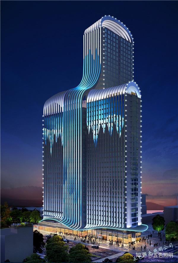 高层建筑灯光秀亮化工程有哪些要点? - 知乎