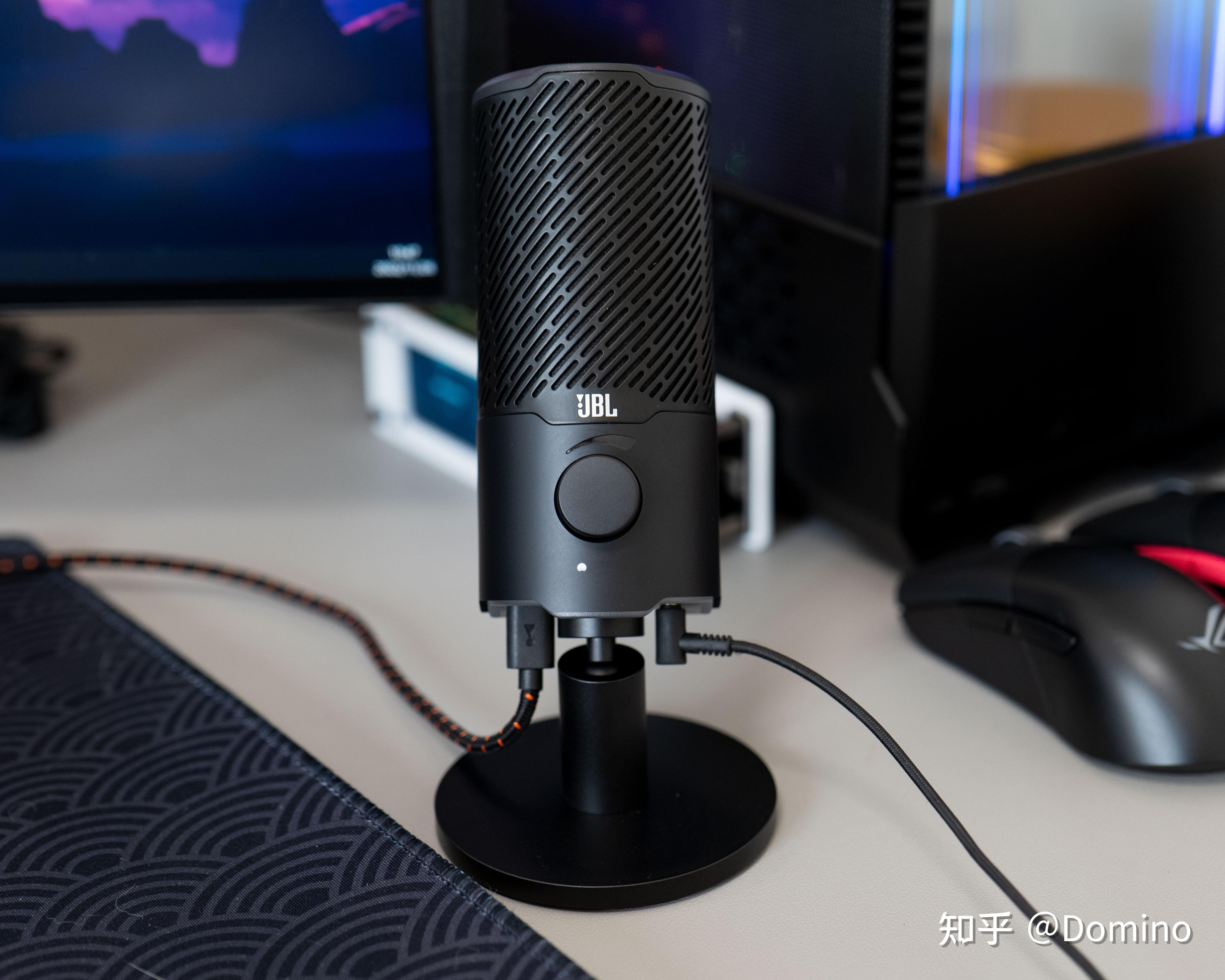 Steam R Pc Mic 颜值与实力兼备——JBL Quantum Steam Mic USB 专业电容麦克风开箱使用分享