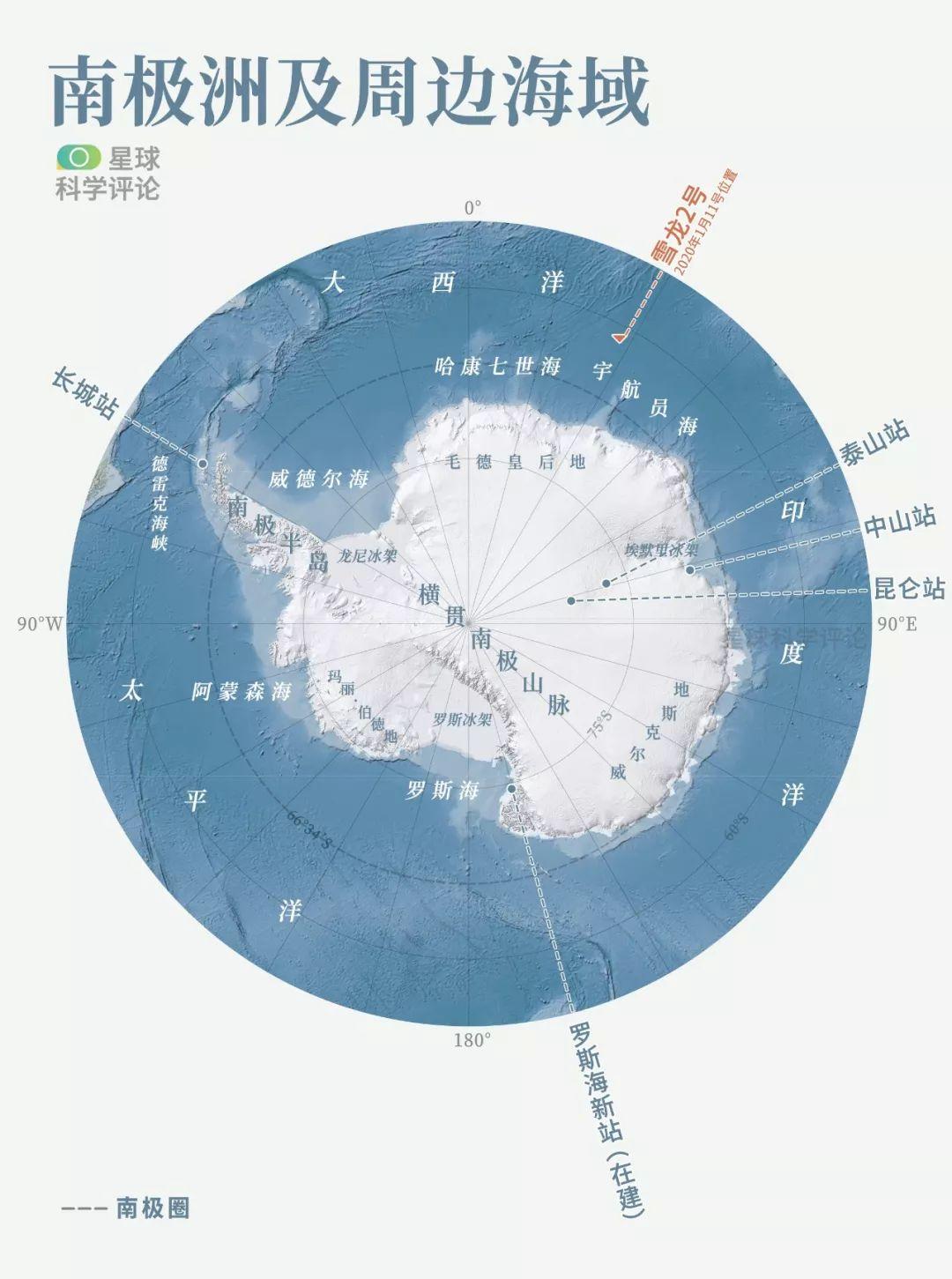 南极半岛地图图片