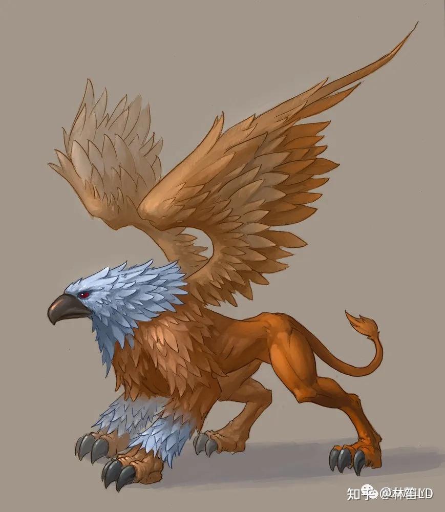 神话生物——自带主角光环的狮鹫 Griffin - 知乎