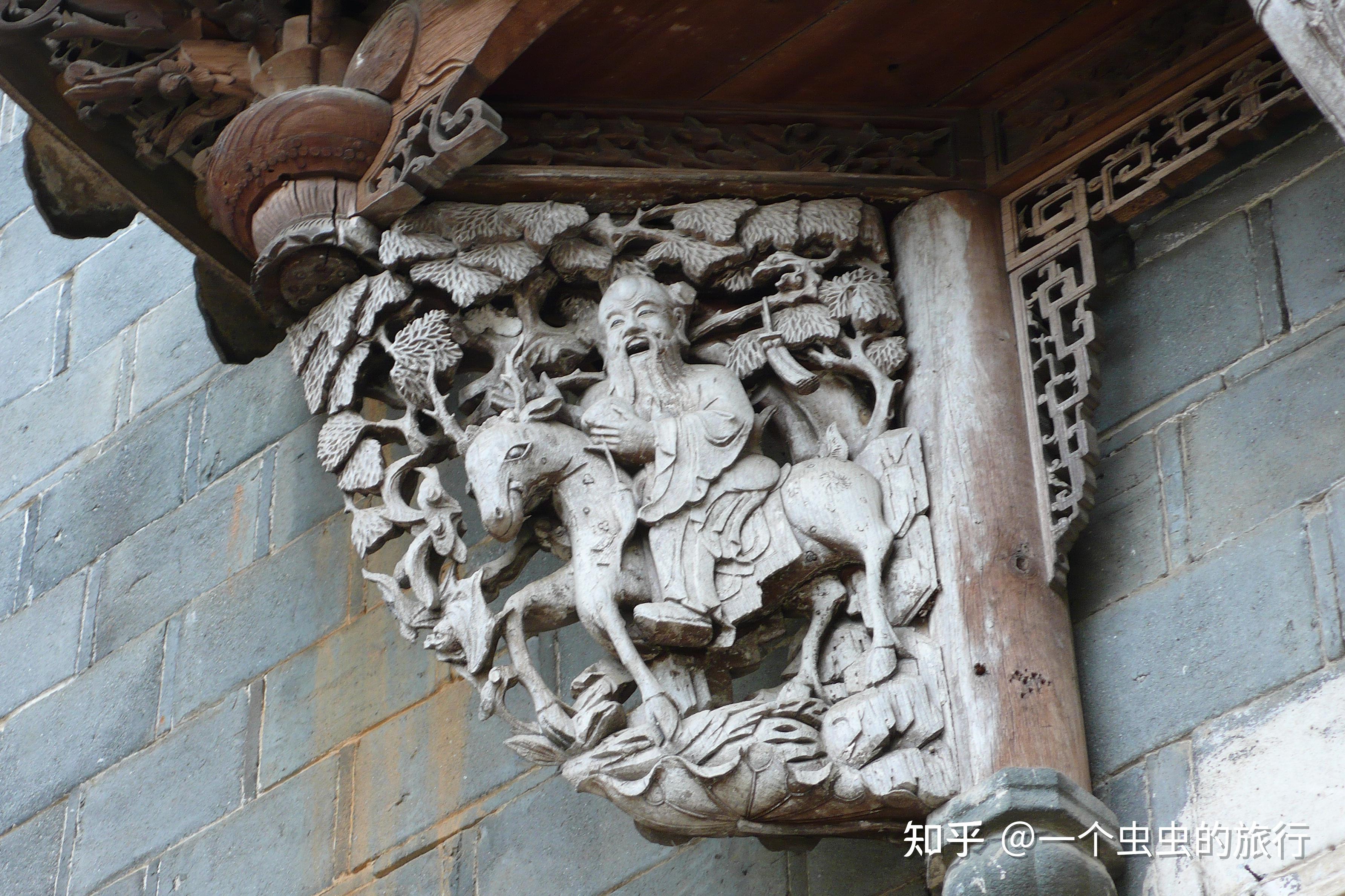 浙省第一古建筑博物院 牛腿木雕堪称绝美