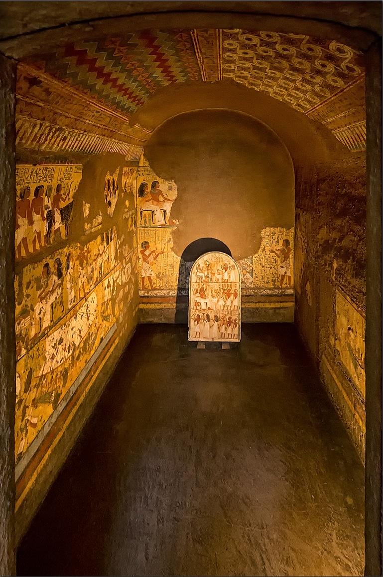 埃及工匠村khabekhnet墓tt2tt5tt214tt360maia礼拜堂等附古埃及灵魂