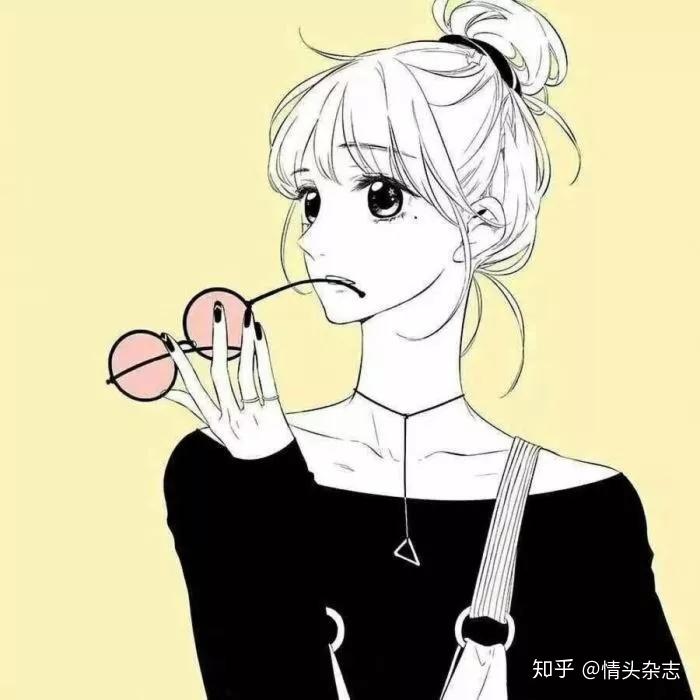 情侣头像l比直男更难撩的是钢铁直女