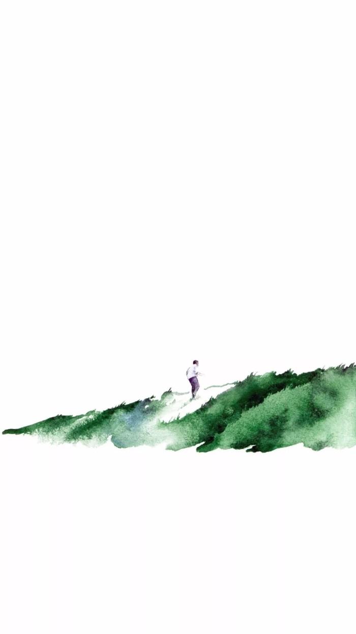 极富美感的绿色系壁纸(无水印)(绿色壁纸唯美可爱)