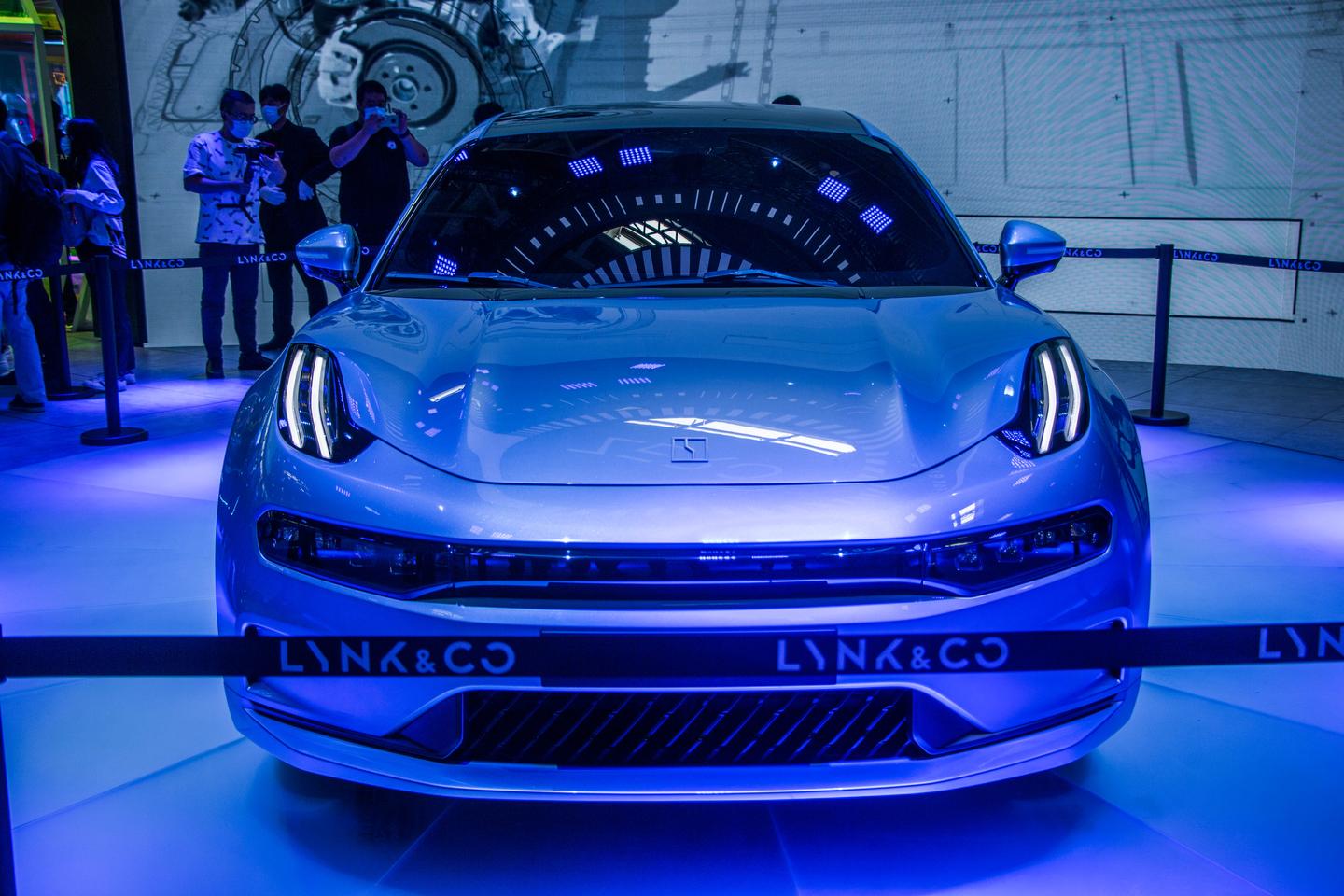 2020北京车展丨浩瀚架构首款车型领克zeroconcept新车实拍