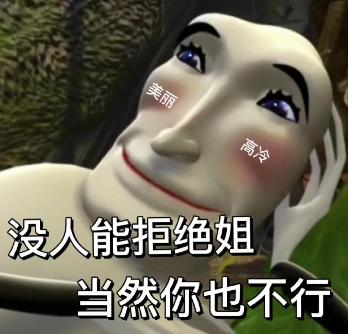 没人能拒绝姐,当然你也不行你有哪些压箱底的表情包?