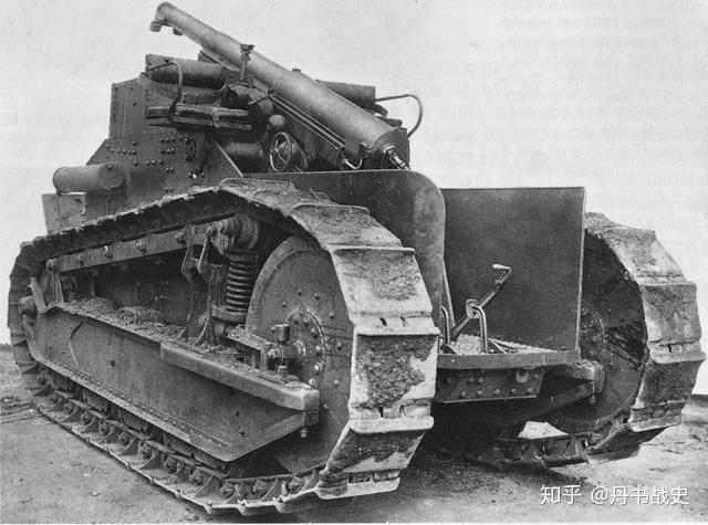 法国一战中的轻型自行火炮尝试雷诺ft17的大变装