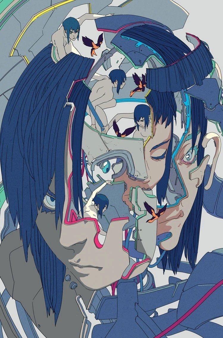 求几张攻壳机动队的iphone用壁纸